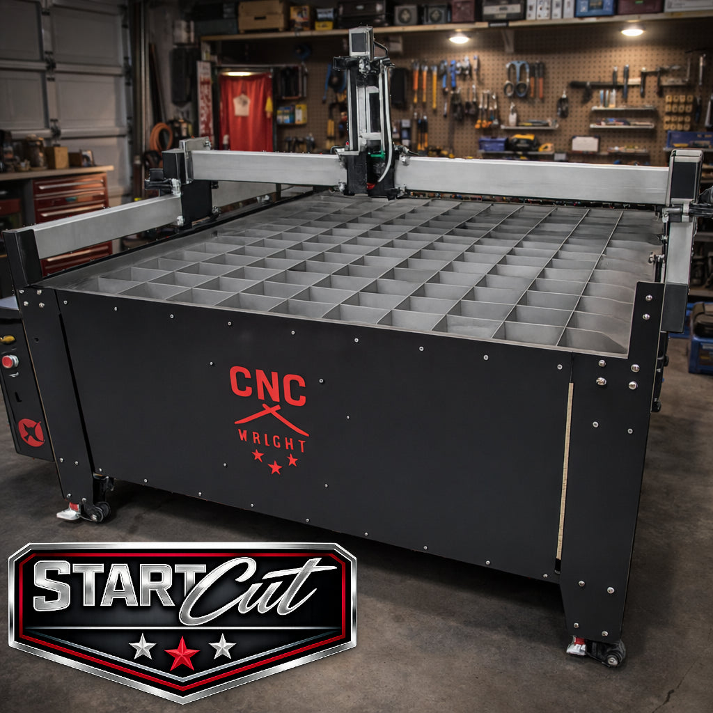 STARTCUT 4×2 Turnkey CNC Plasma Table by CNC X WRIGHT