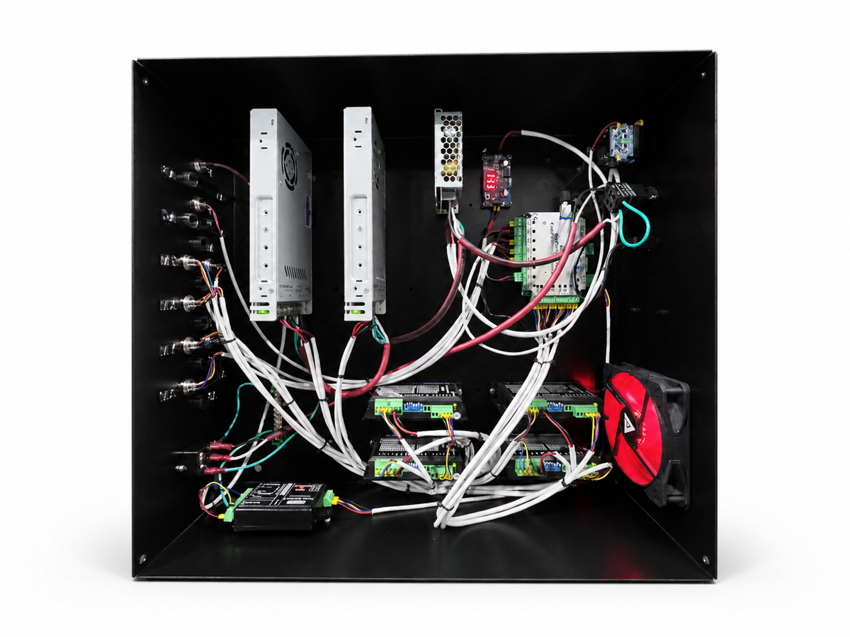 Inside a CXW MyPlasm control box