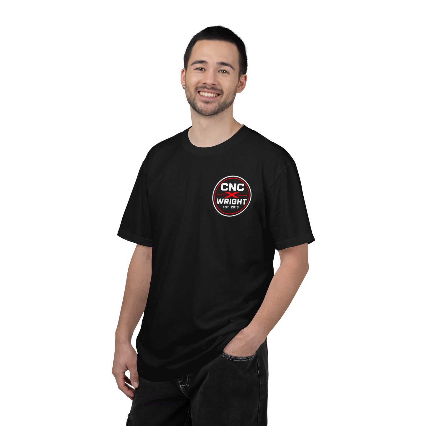 CNC X Wright Mountains Are Blue Logo T-Shirt