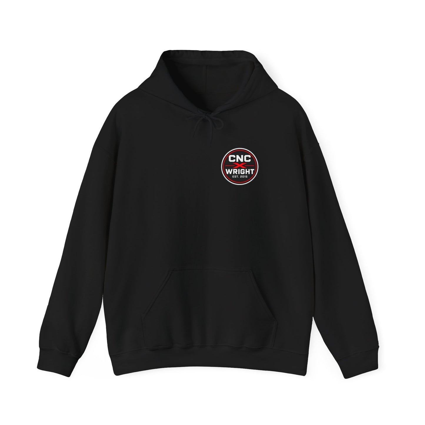 CNC X Wright Mountains Are Blue Logo Hoodie
