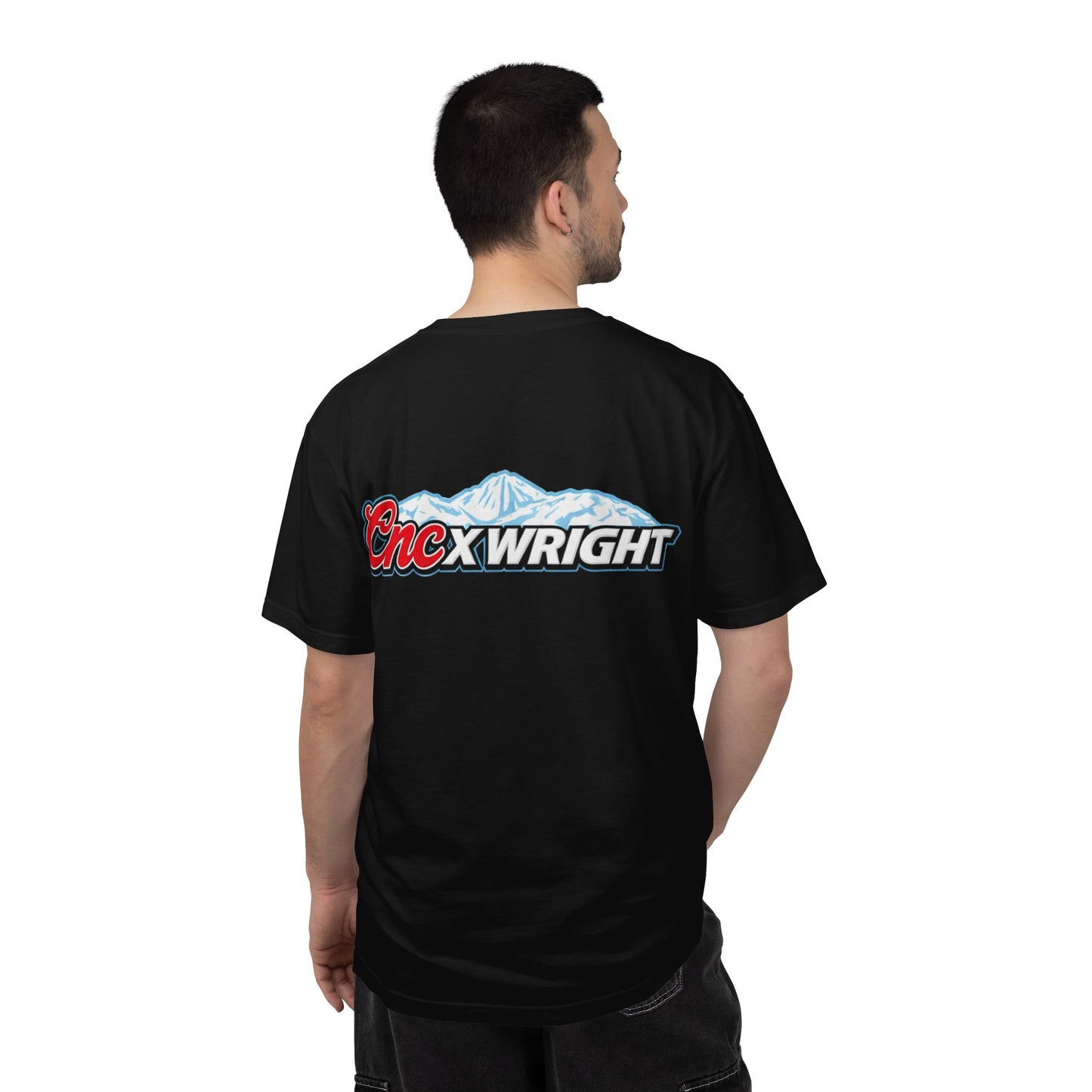 CNC X Wright Mountains Are Blue Logo T-Shirt
